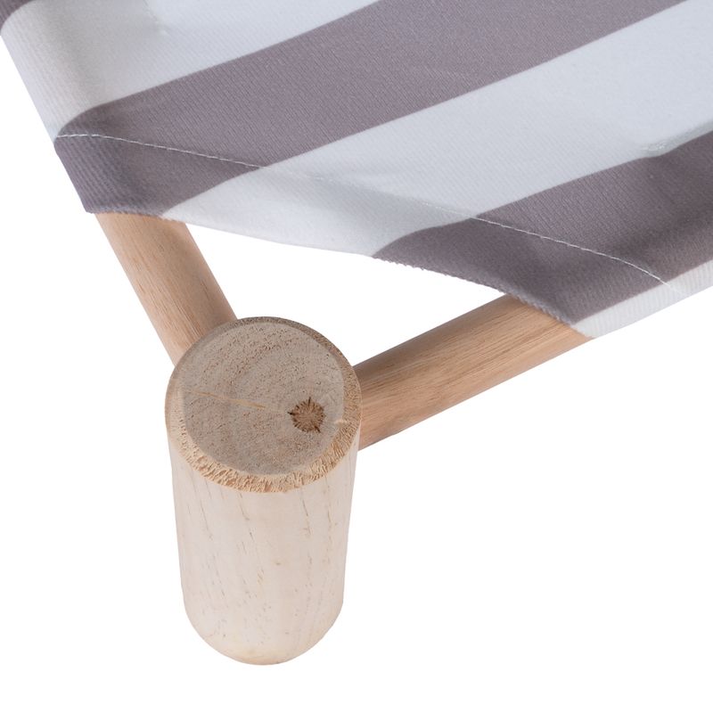 TIAKI Stripes Cat Bed 50 x 50 x 13cm (L x W x H)