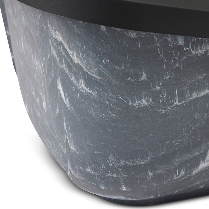 Savic Aseo Jumbo Marble Litter Tray Marbled Grey / Black