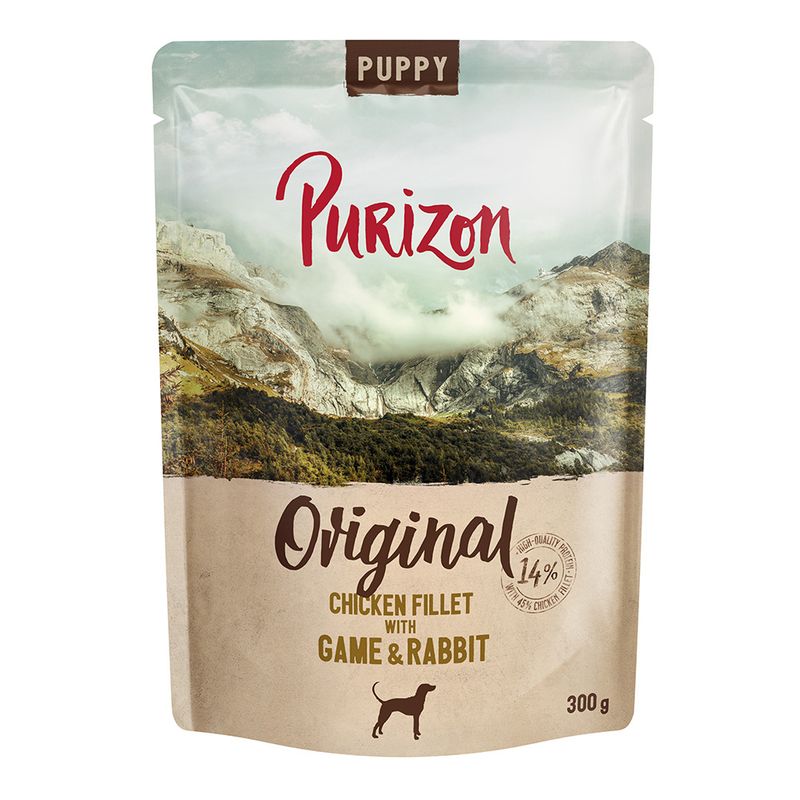 Purizon Puppy 6 x 300g Chicken Fillet with Black Angus Beef & Turkey