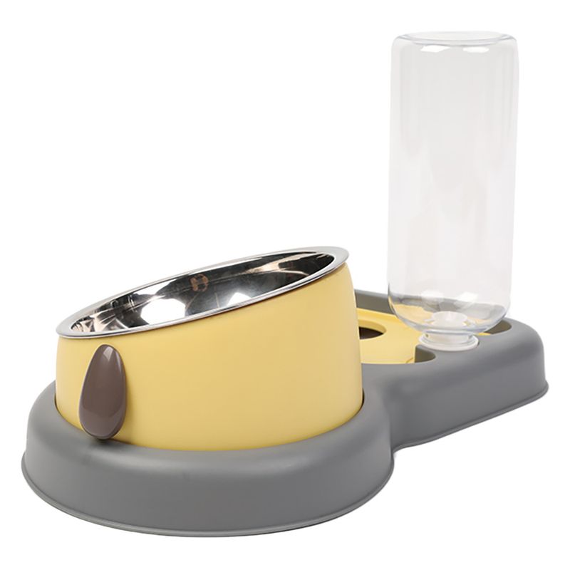 TIAKI Food and Water Dispenser 2-in-1 200ml Bowl & 500ml Bottle