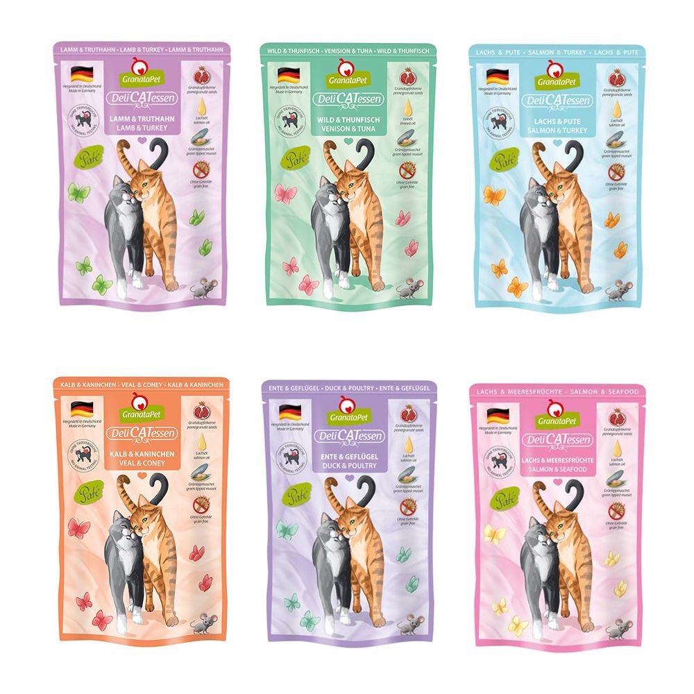 GranataPet DeliCatessen Pouch Taster Pack 6 x 85g Taster Pack I