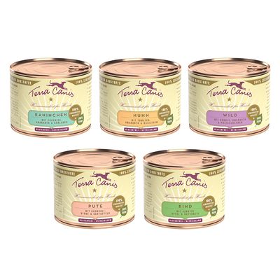Terra Canis Classic 12 x 200g Mixed Pack (5 Varieties)