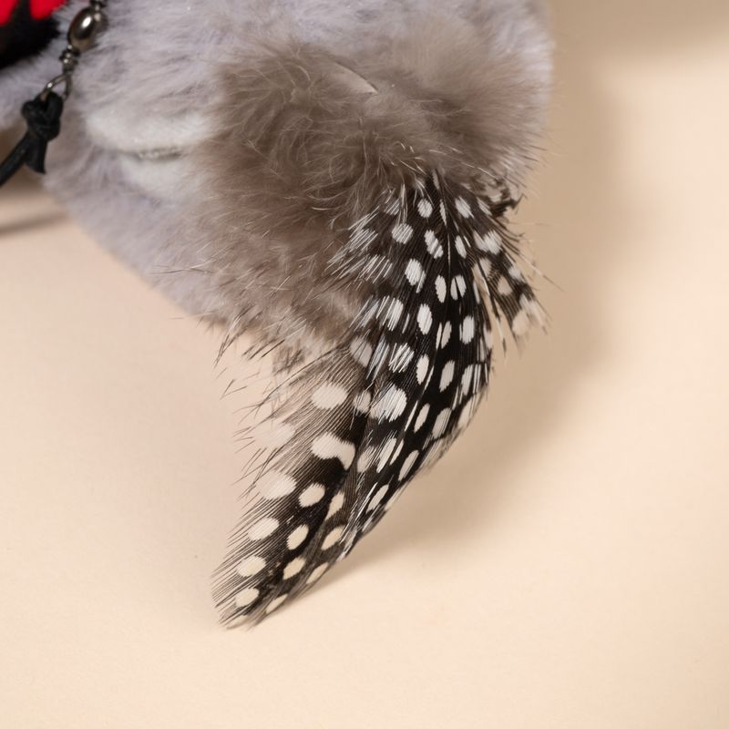 TIAKI Electronic Cat Fishing Rod Wall Runner with Feathers 1 Toy