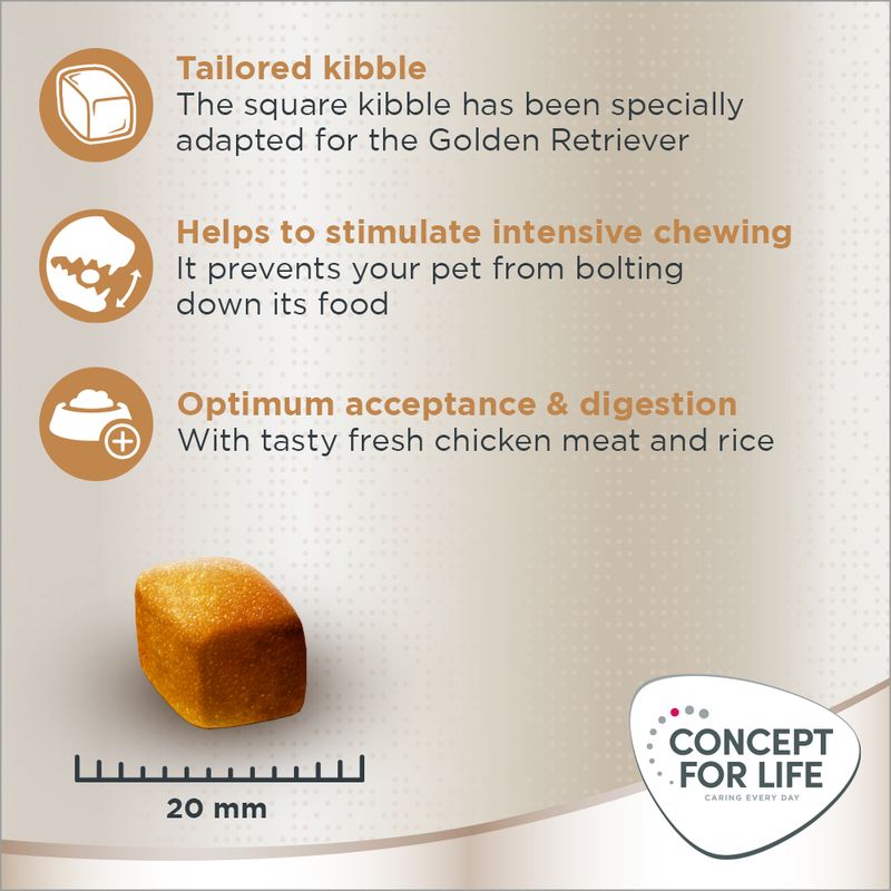 Concept for Life Golden Retriever Adult 1.5kg