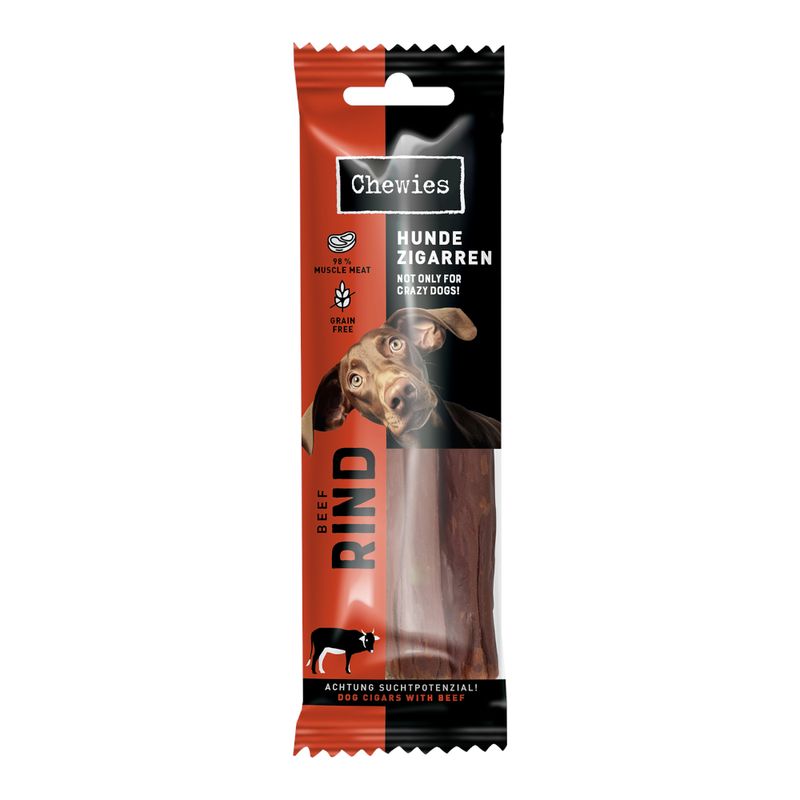Chewies Dog Cigars Ostrich & Berries (75g)