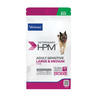 Virbac Veterinary HPM Adult Dog Sensitive Digest Large & Medium 12kg