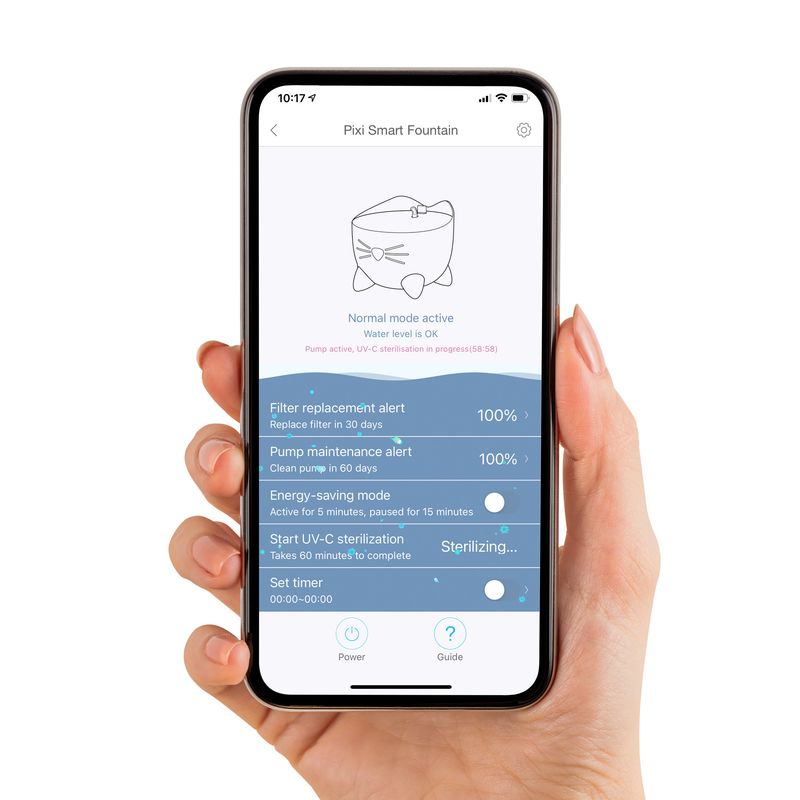 Catit Pixi Smart Drinking Fountain Drinking Fountain - 2 Litres