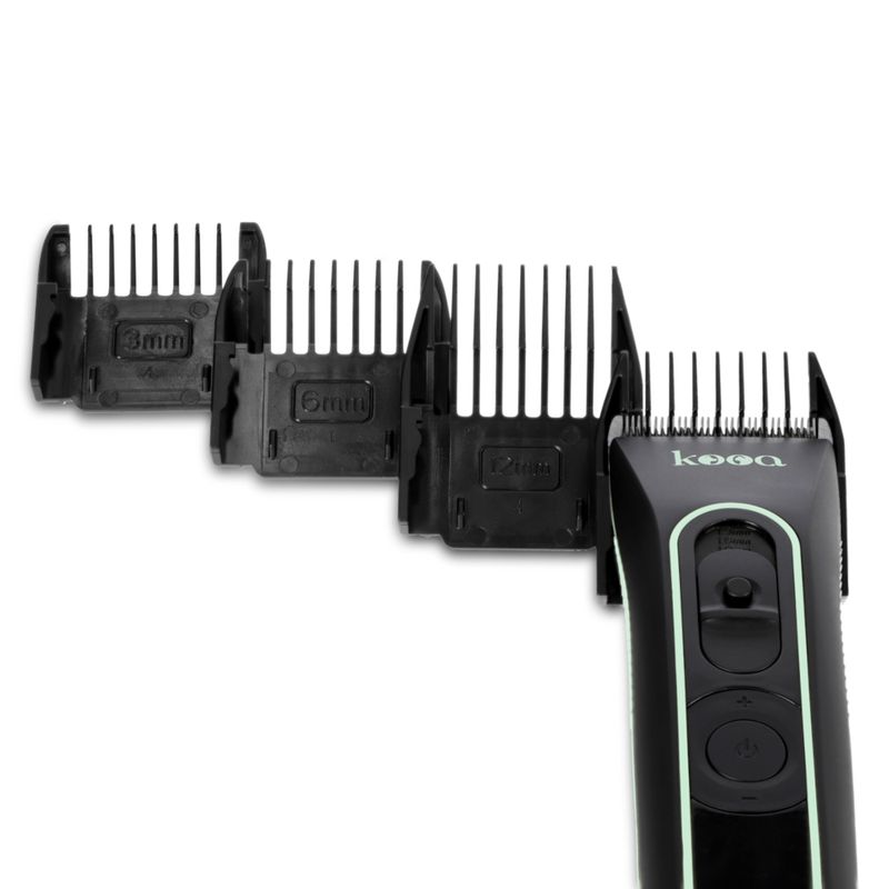 kooa GEAR 3S Battery-Operated Clippers Complete Set