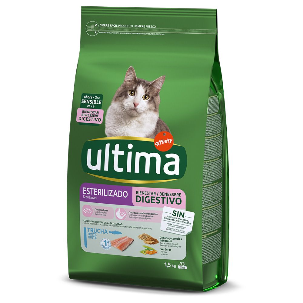 Ultima Cat Sterilised Sensitive - Trout 1.5kg