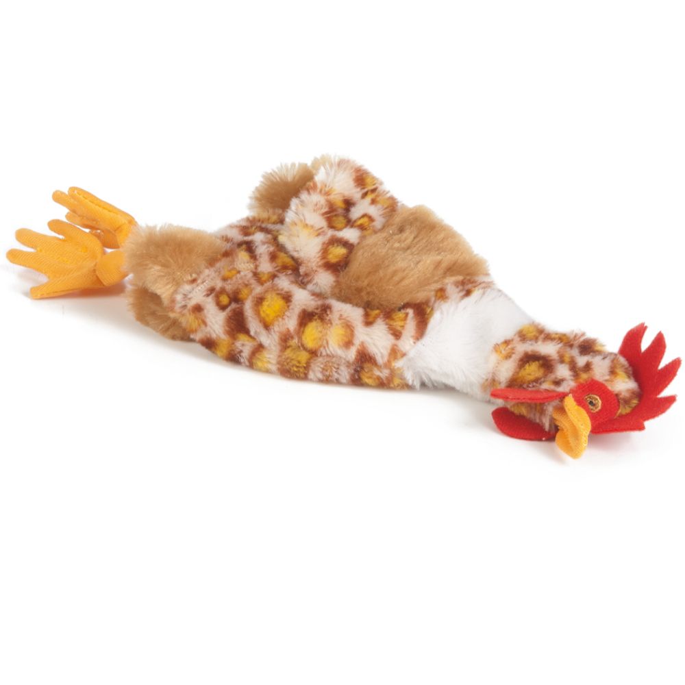Beeztees Flatino Chicken Dog Toy 1 Toy