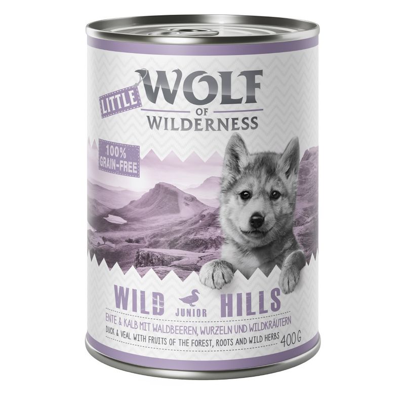 Little Wolf of Wilderness Saver Pack 24 x 400g Mixed Pack