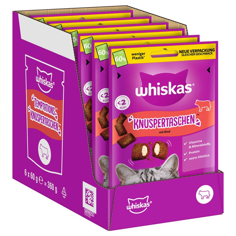 Whiskas Crunchy Pockets Turkey (60g)