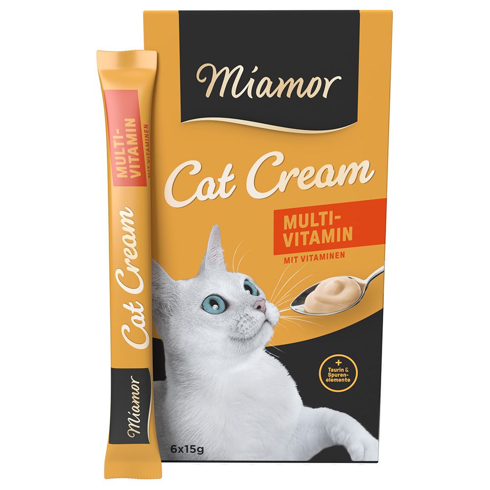 Miamor Cat Snack Multi-Vitamin Cream 6 x 15g