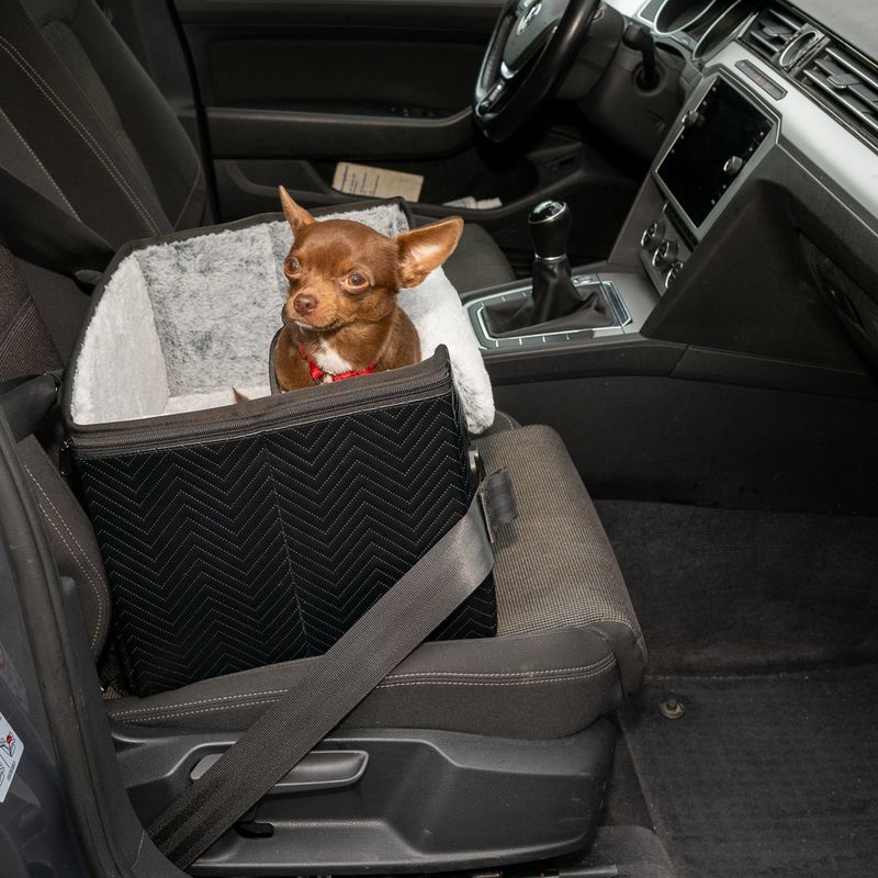 Nomad Tales Blush Deluxe Car Seat - Stone/Ebony 42 x 32 x 28.5 cm (L x W x H)