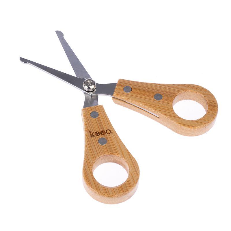 kooa Bamboo Fur Scissors S 13.8 x 6.8 x 1.2 cm (L x W x H)