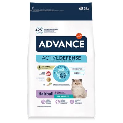 Affinity Advance Hairball Sterilised with Turkey 1.5kg