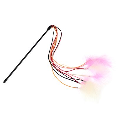TIAKI Cat Dangler Toy with Laces & Feathers 1 Toy