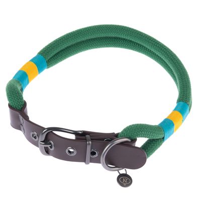 Nomad Tales Spirit Collar, pine Size XS: 30 - 36 cm neck circumference, W 30 mm