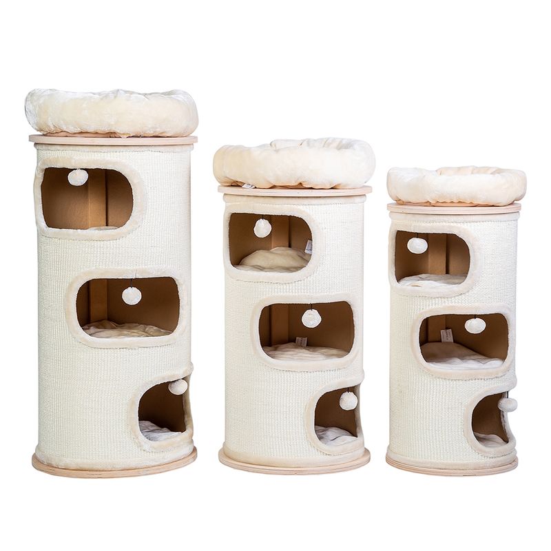 Natural Paradise Scratching Barrel - Primrose L Cream