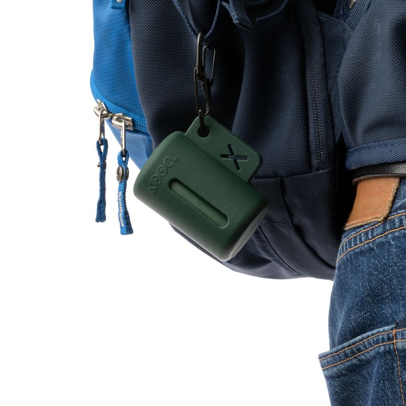 kooa Dog Poop Bag Dispenser 1 Dispenser (incl. 1 Roll of Poop Bags)