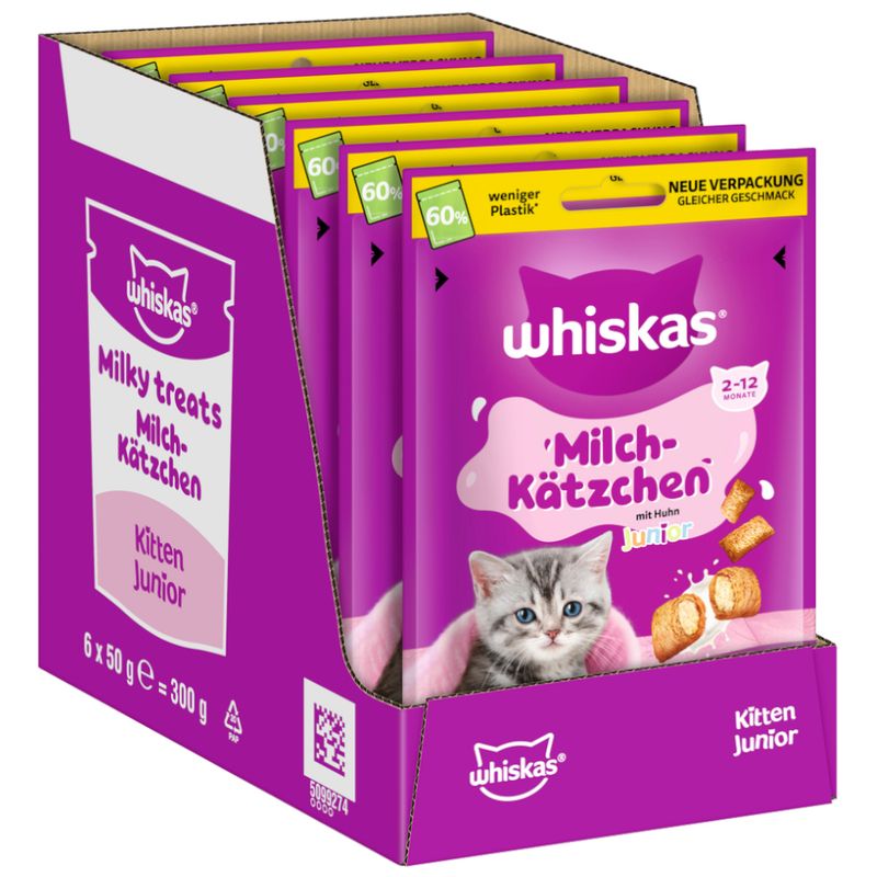 Whiskas Milk Kitten Treats 50g