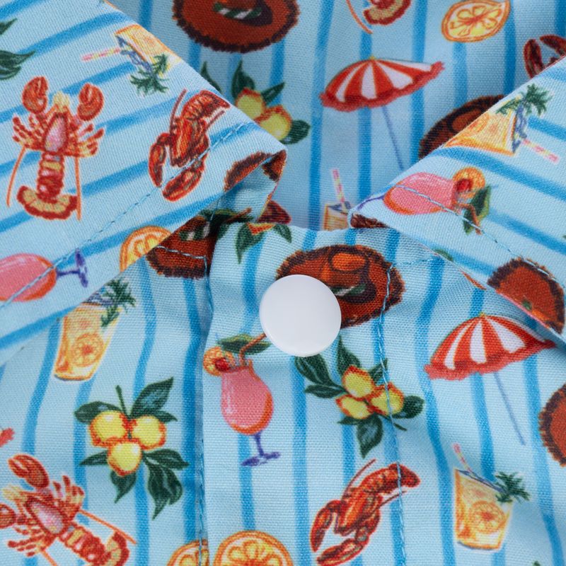 TIAKI Hawaiian Shirt for Dogs approx. 35cm Back Length