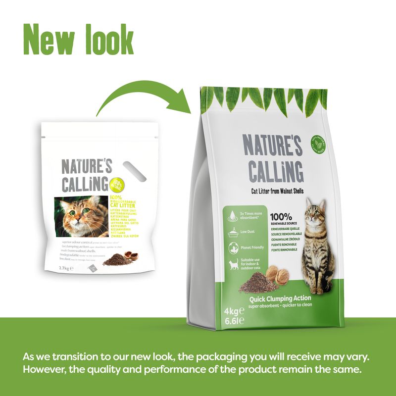 Nature's Calling Cat Litter 4kg