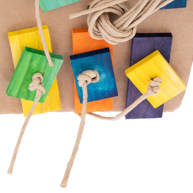 TIAKI Shreddy Cardboard Box Bird Toy 15 x 8 x 23cm (L x W x H)