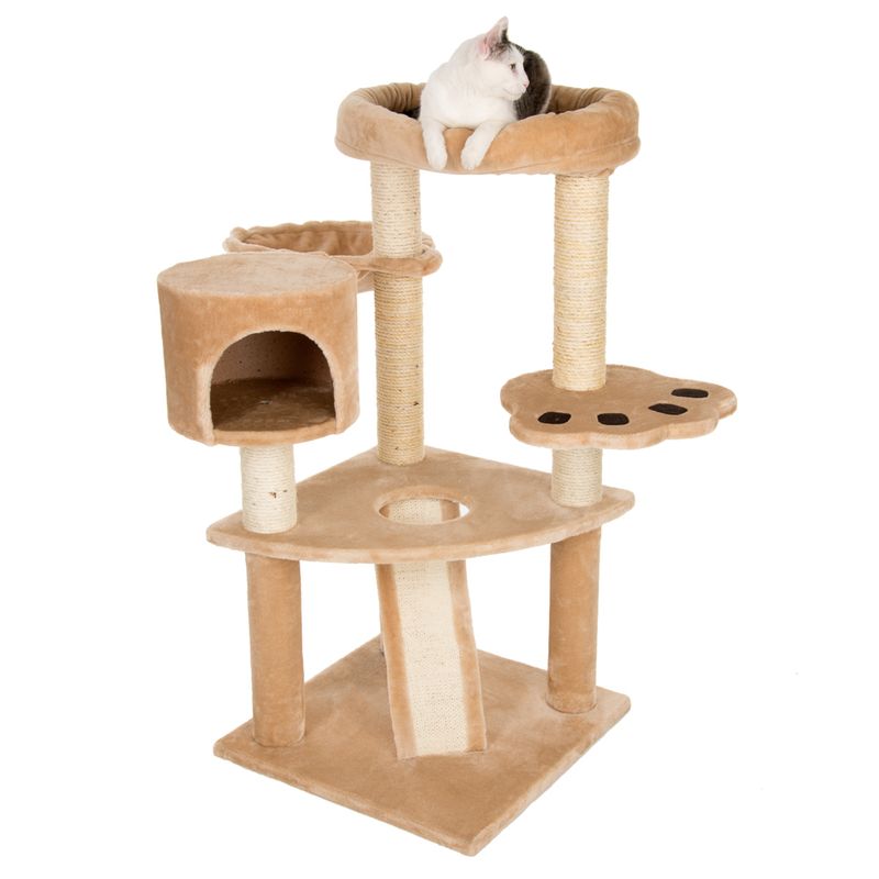 Bear's Den Cat Tree Light Grey