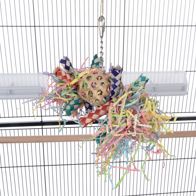 TIAKI Bamboo & Shredded Paper Toy 18 x 13 x 12 cm (L x W x H)