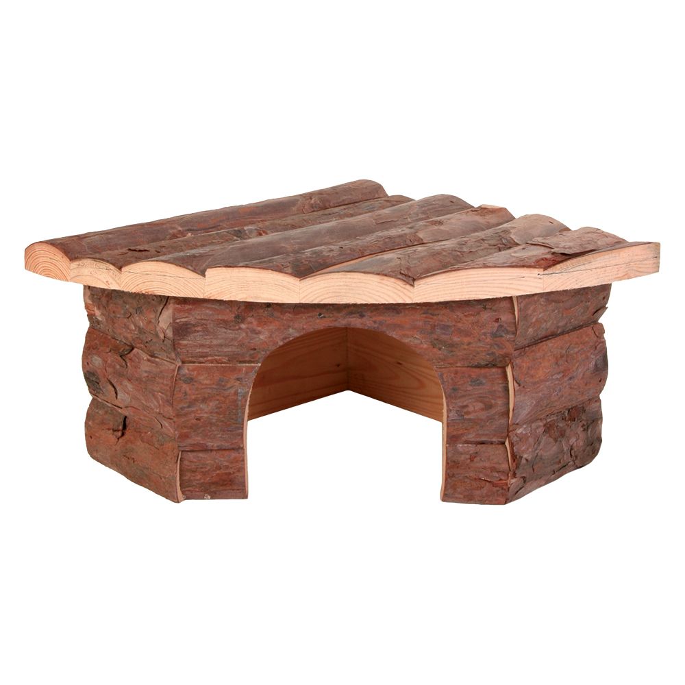 Corner Cabin for Small Pets 32 x 21/21 x 13 cm (L x W x H)