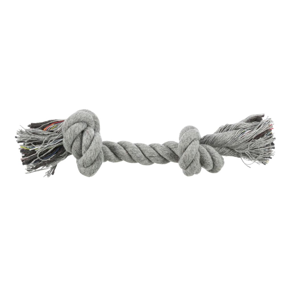 Trixie Play Rope Dog Toy - Grey 26cm (Grey)
