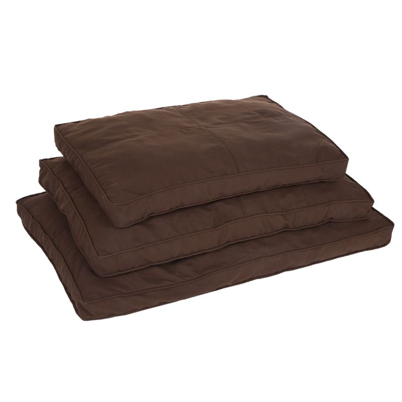 Cosy Mocha Brown Dog Mattress approx. 90 x 59 x 8 cm (L x W x H)
