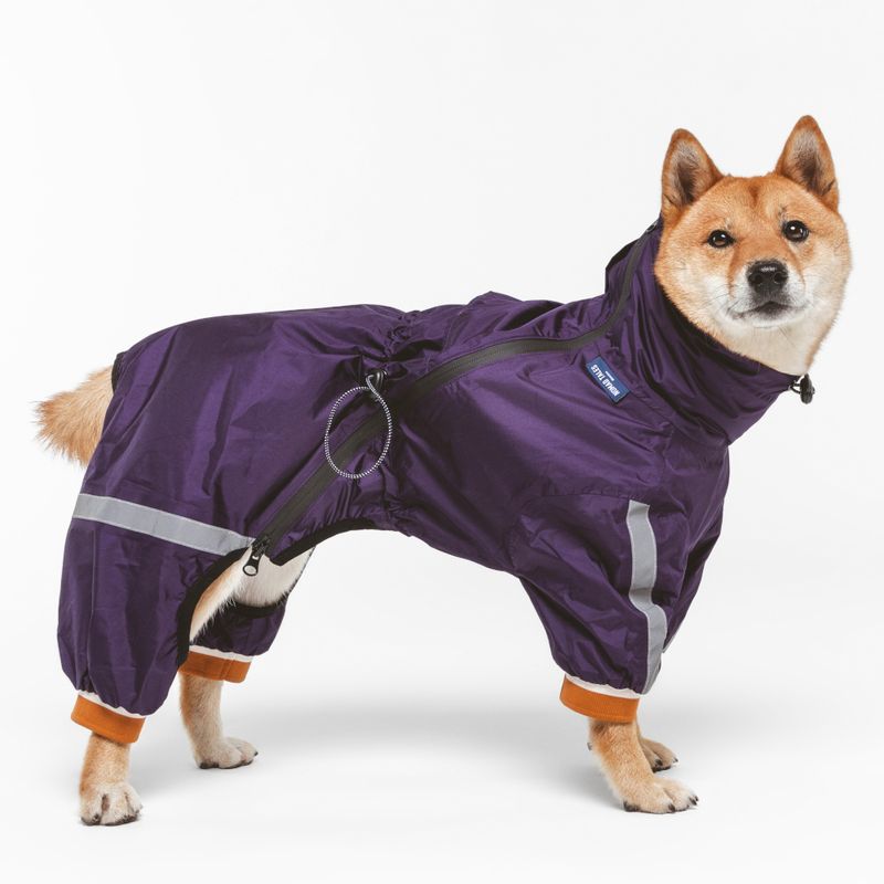 Nomad Tales Spirit Dog Overalls - Berry approx. 35cm Back Length