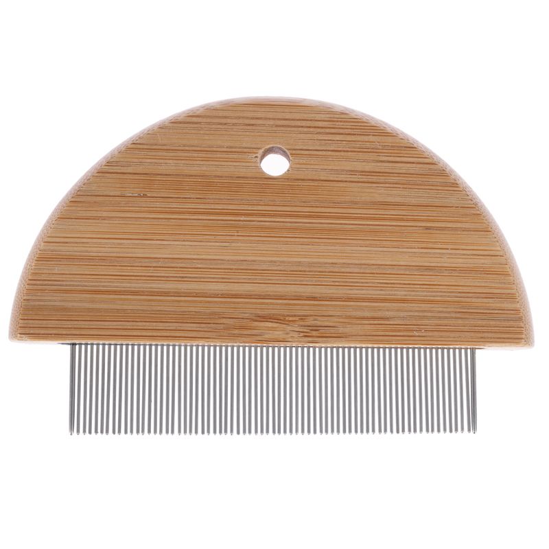 kooa Bamboo Flea Comb 10 x 6.7 x 1 cm (L x W x H)