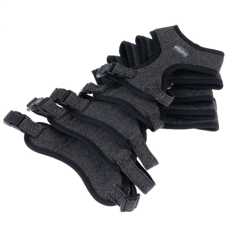 Nomad Tales Calma Harness - Ebony Size XXS: 20 - 30 cm chest circumference