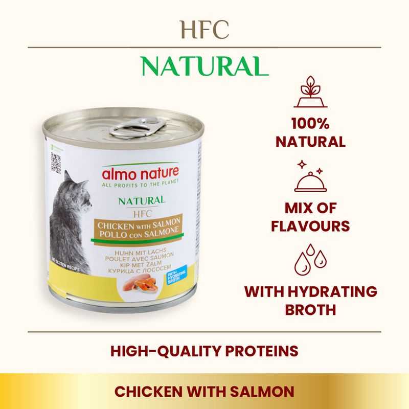 Almo Nature HFC 6 x 280g Tuna & Chicken