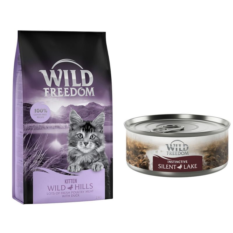 6.5kg Wild Freedom + 6 x 70g Instinctive Wet Food - Special Bundle!* Adult \