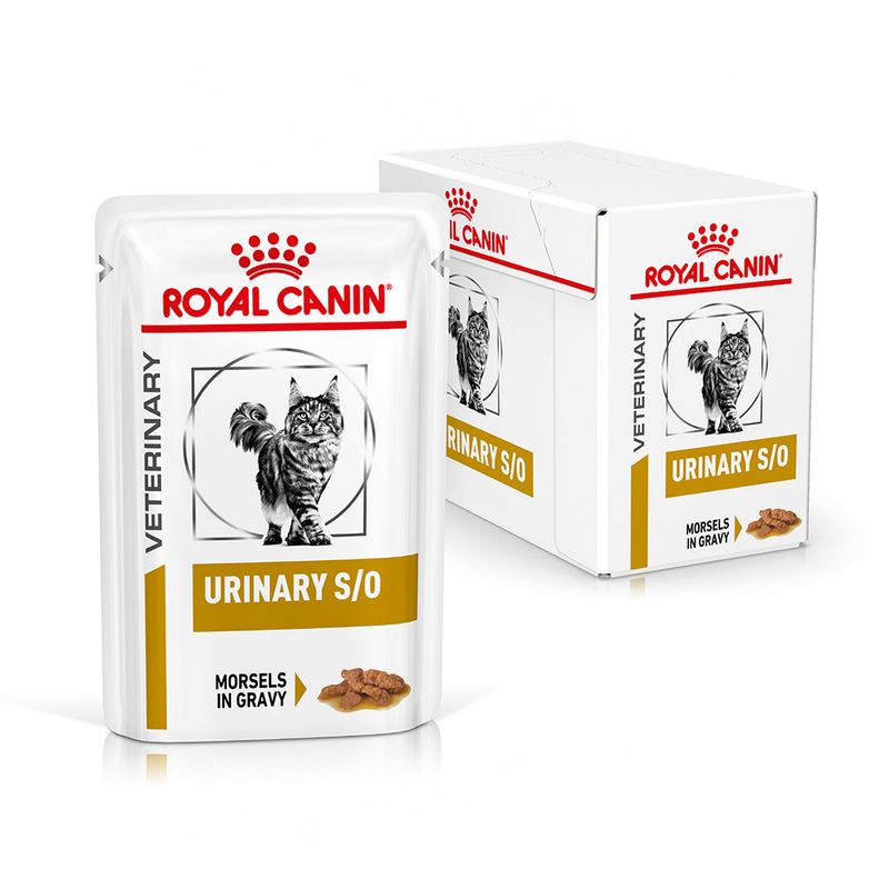 Royal Canin Veterinary Feline Urinary S/O in Gravy 12 x 85g