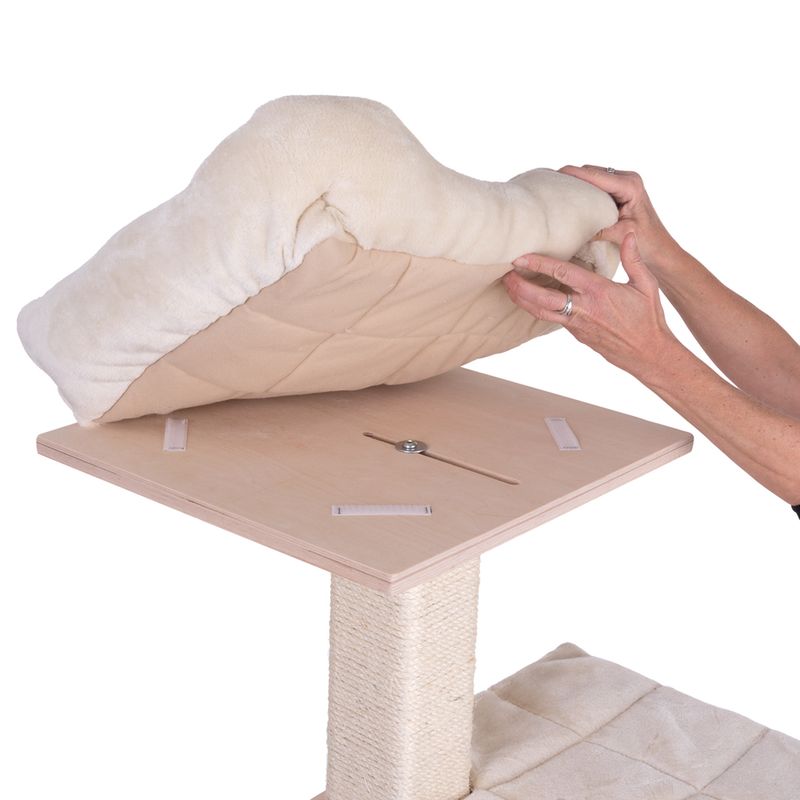 Natural Paradise Scratching Tree - Orchid Vanda L Cream