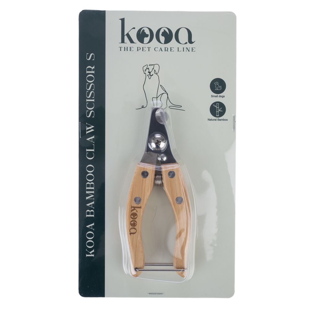 kooa Bamboo Claw Scissors S 12.7 x 4.7 x 1.4 cm (L x W x H)