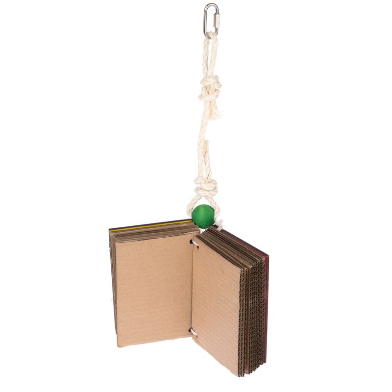 TIAKI Shredding Toy Hanging Book approx. 18 x 41cm (W x H)