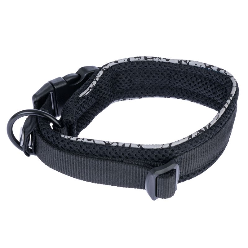 TIAKI Reflective Collar Size S: 25 - 35 cm Neck Circumference, 20mm Width