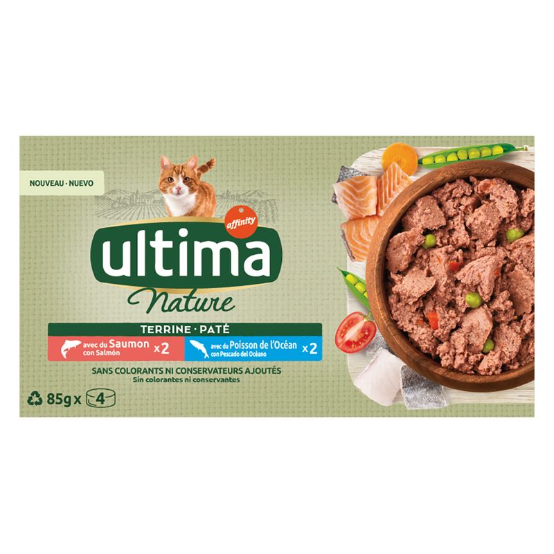 Ultima Nature Paté Cat 40 x 85g Chicken & Beef
