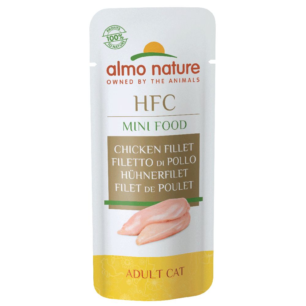 Almo Nature Green Label Mini Food - 5 x 3g Chicken Fillet