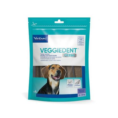 VEGGIEDENT Fresh for dogs 15 x 9 g XS for extra small dogs (< 5 kg)