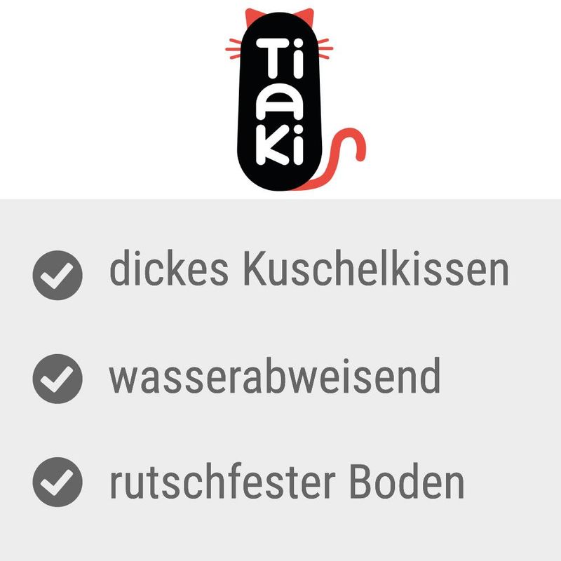 TIAKI cuddly cushion Abbey L 60 x W x H 45 x 8 cm