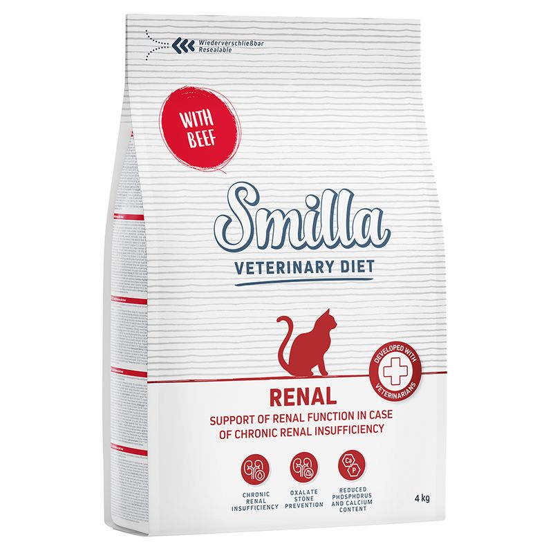 Smilla Veterinary Diet Renal Beef 1kg