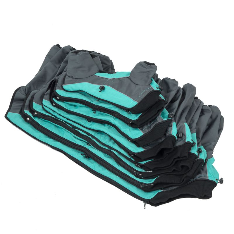 Dog Overall Mint Size M: 30cm Zip Length