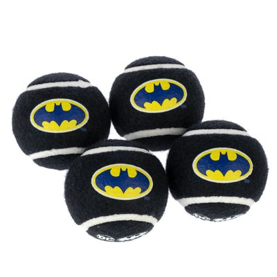 Warner Bros™ DC Batman Tennis Ball Set Set of 4 (each diameter 6.3cm)